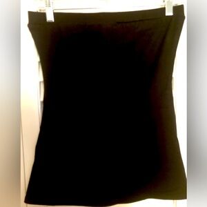 Black Full Length Tube Top